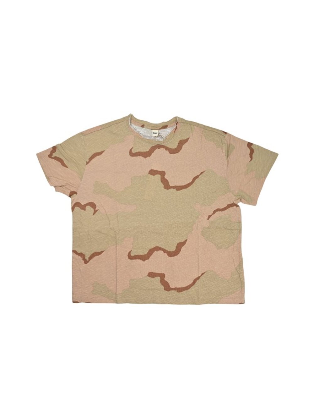 Elwood Slub Tee in Sand Camo - Picture 1 of 5